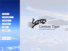 Tablet Screenshot of lindsaytigar.com